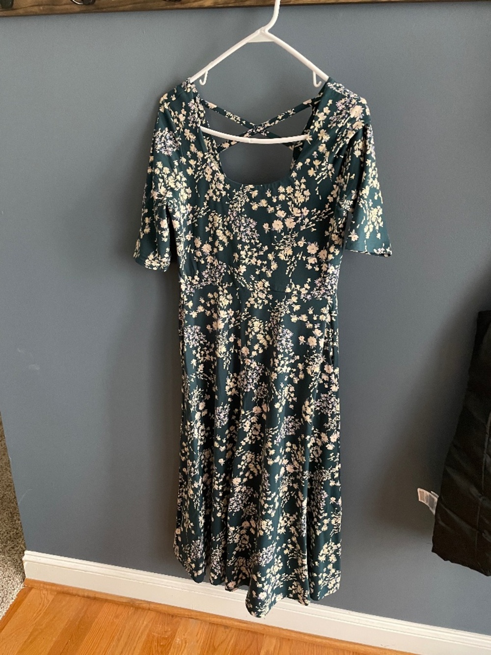Pact fit and flare dress